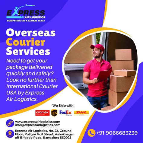 overseas courier service usa.